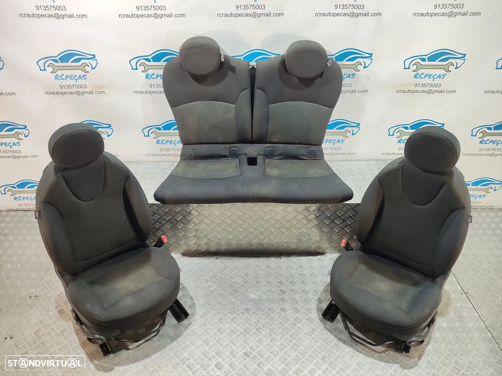 BANCO BANCOS ORIGINAIS MINI ONE COOPER R56 TECIDO AIRBAG - 10