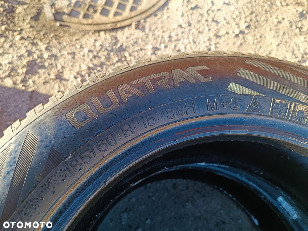 185/60R15 88H Opony Całoroczne Wielosezonowe Vredestein Quatrac 6,5mm Legnica ALU-RAD 185/60 - 4