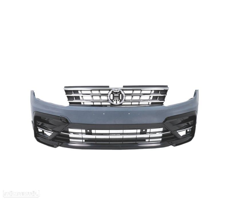 PARA-CHOQUES FRONTAL VOLKSWAGEN VW TIGUAN 17-20 LOOK R-LINE - 2