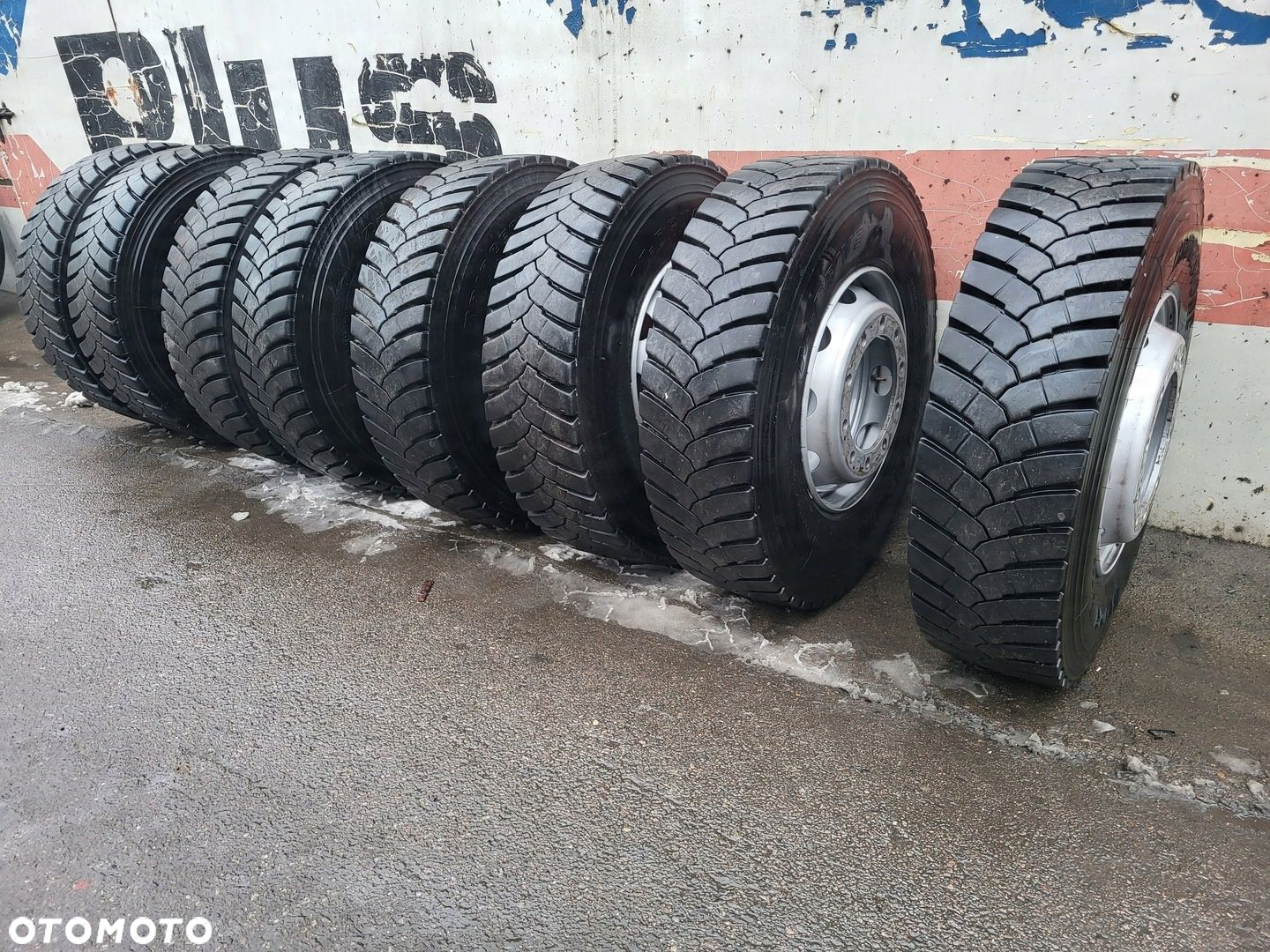 Opona Koło Felga Bridgestone M-Drive 315/80 R22.5 - 2
