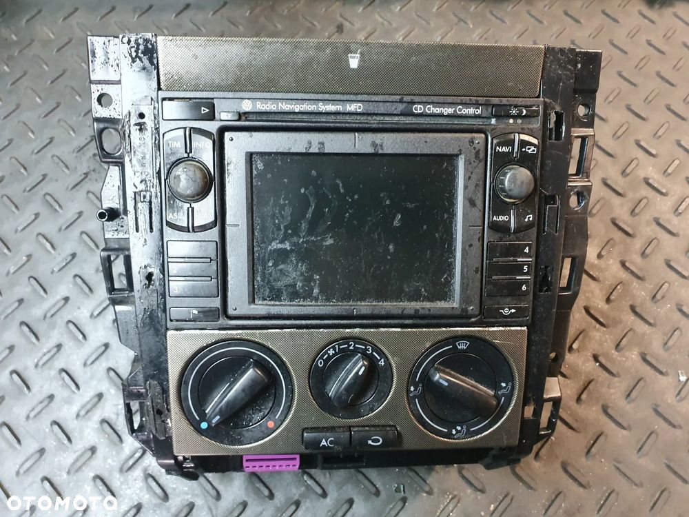 RADIO NAVIGACJA  VW PASSAT B5 3B0035191C 97-01 VW BORA GOLF IV - 1