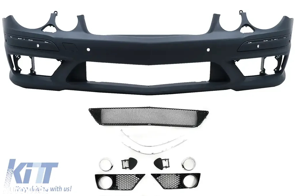 Bara Fata compatibil cu Mercedes E-Class W211 Facelift (2006-2009) Fara proiectoare - 4