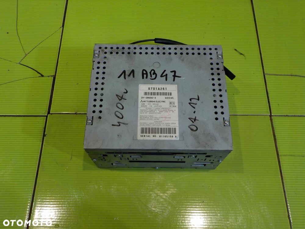 PEUGEOT 4007 07r radio CD 8701A261 - 6