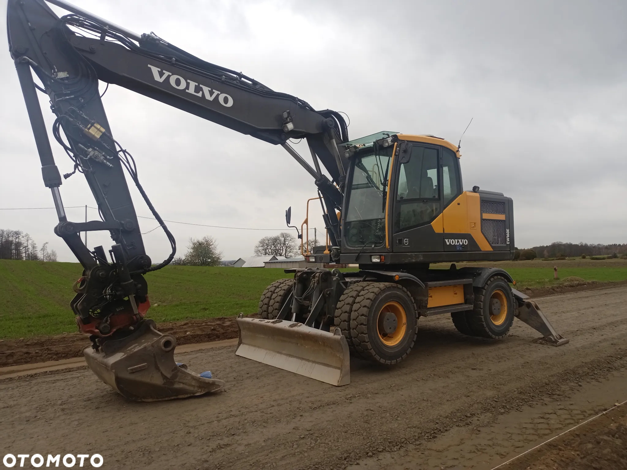 Volvo EW160E Rototilt system 3D - 6