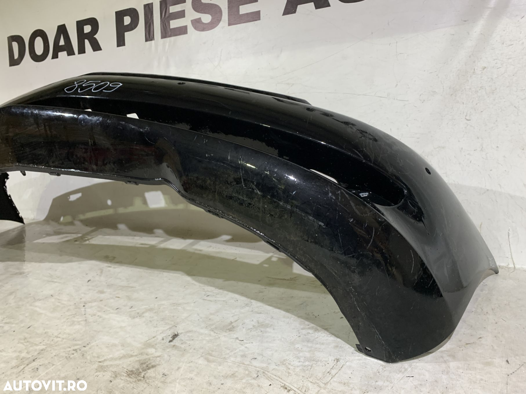 Bara fata Mercedes CL, W216, 2006, 2007, 2008, 2009, 2010, cod origine OE A2168800040, cu gauri pentru spalatori faruri si senzori de parcare (6). - 7