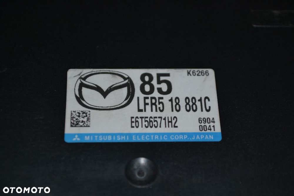 MAZDA 3 5 1,6 05-10 KOMPUTER STEROWNIK SILNIKA LFR518881C E6T56571H2 - 2