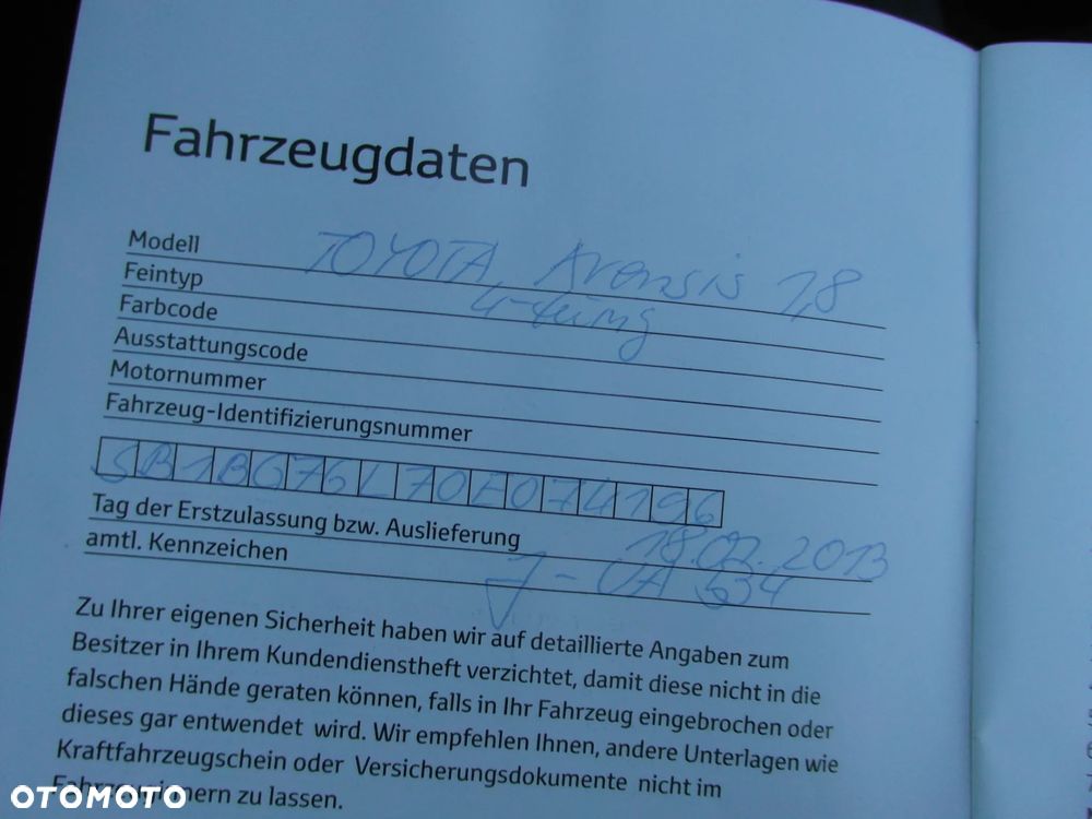 Toyota Avensis 1.8 Edition-S - 36