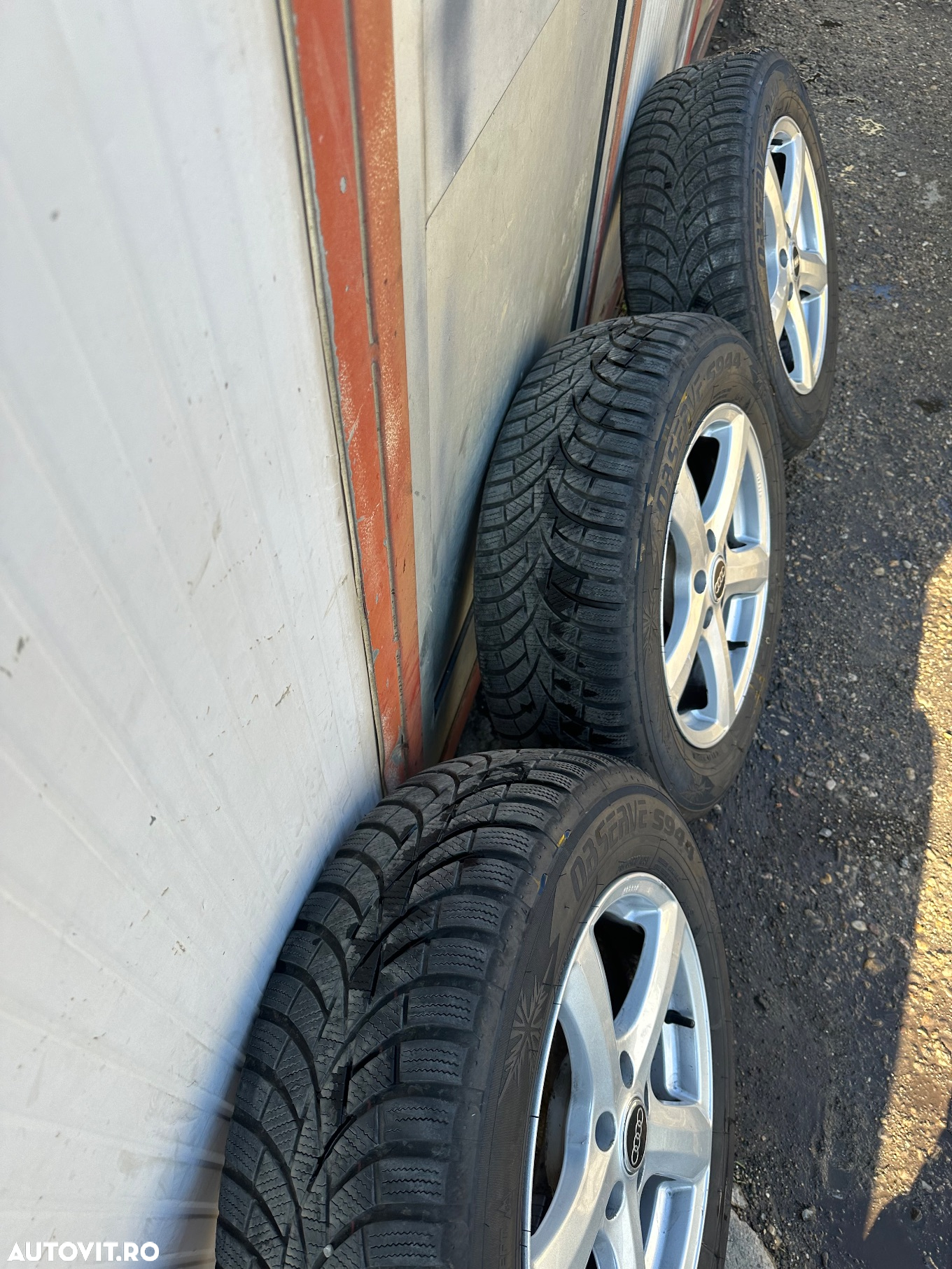 Set jante aliaj AUDI cu cauciucuri iarna 215/65R17 et37 - 7
