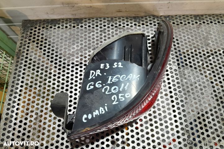 Lampa / Tripla stop dreapta pe aripa Volkswagen VW Golf 6 [2008 - 201 - 3