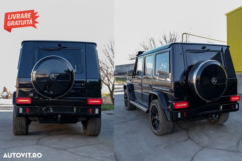 Bara Spate cu Prelungire Aripi Extensii Aripi Mercedes G-Class W463 (1989-2013) G6- livrare gratuita - 12