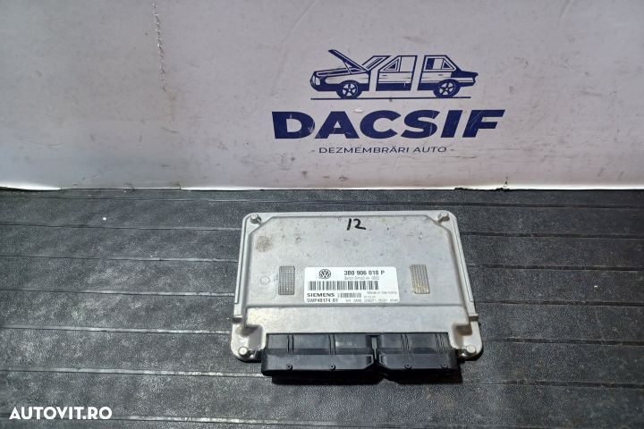Calculator motor ECU 3B0906018P 5WP40174 - 1.6 ALZ  3B0906018P 5WP401 - 1