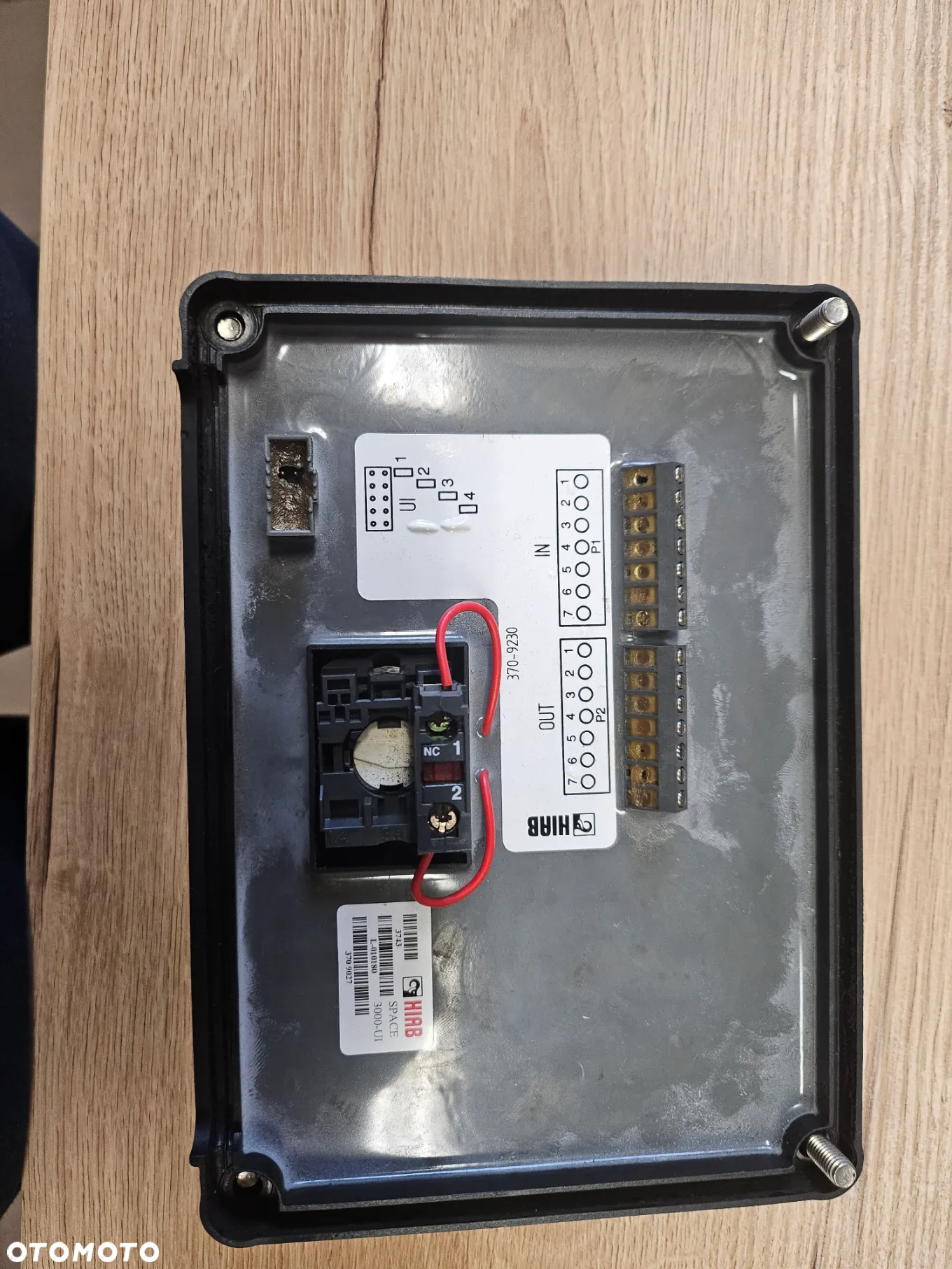 Panel sterujący, sterownik, puszka sterująca, pokrywa, SPACE 3000 3709027 - 3