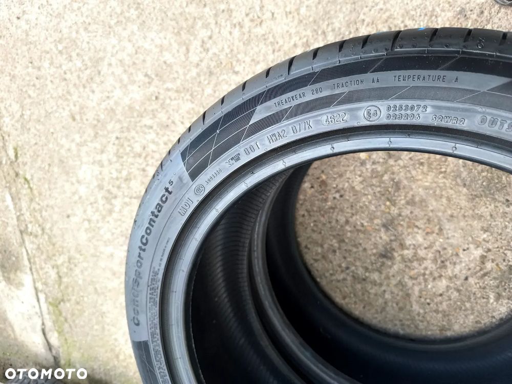 245/45R19 102Y XL Opony Letnie Lato Continental ContiSportContact 5 MO 4,5mm 6mm 22r. Legnica ALU-RAD 245/45 - 12