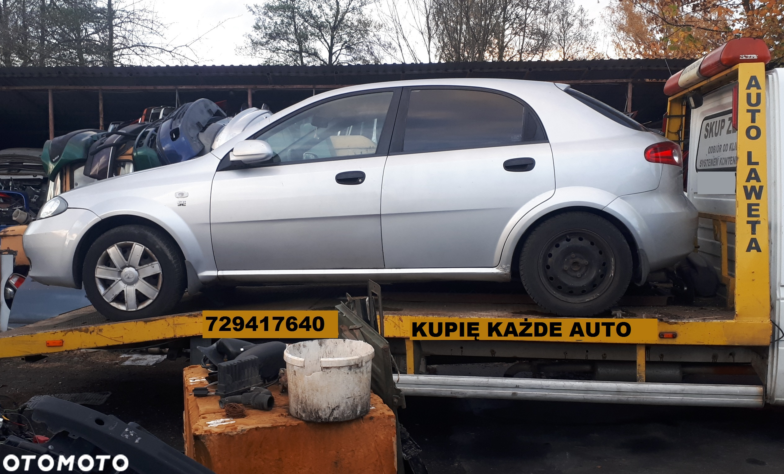 Chevrolet Lacetti Nubira Szyba Maska Błotnik Zbiornik Felgi - 16