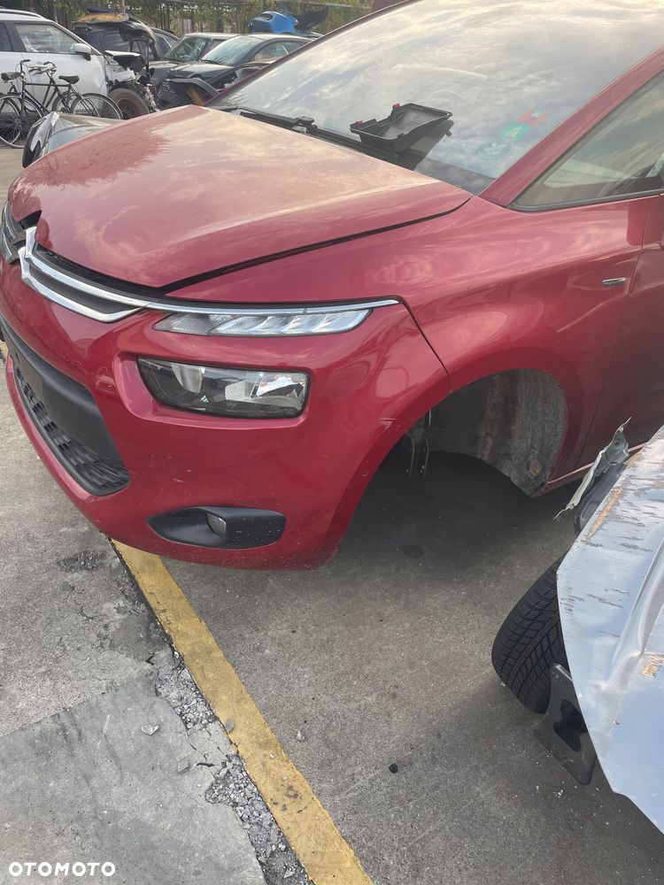Kompletny przód Citroen C4 Grand Picasso Maska zderzak błotniki lampy chłodnice - 3