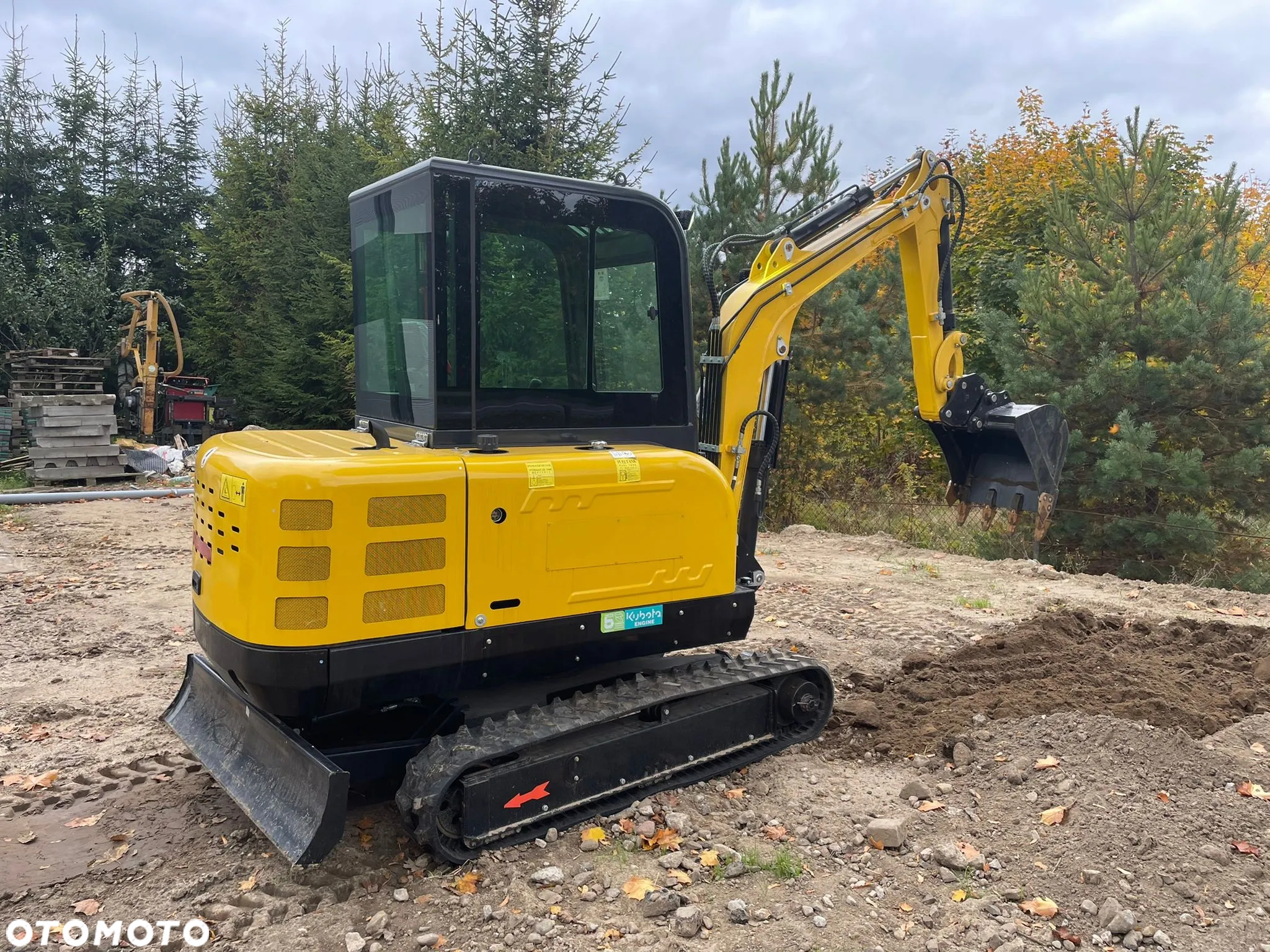 Inny Rippa R340 Minikoparka 2,5Tony Silnik KUBOTA - 2