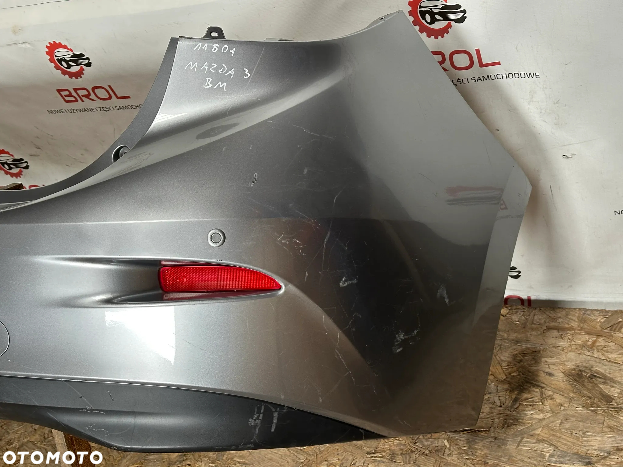ZDERZAK TYLNY MAZDA 3 BM  SEDAN  PDC - 5
