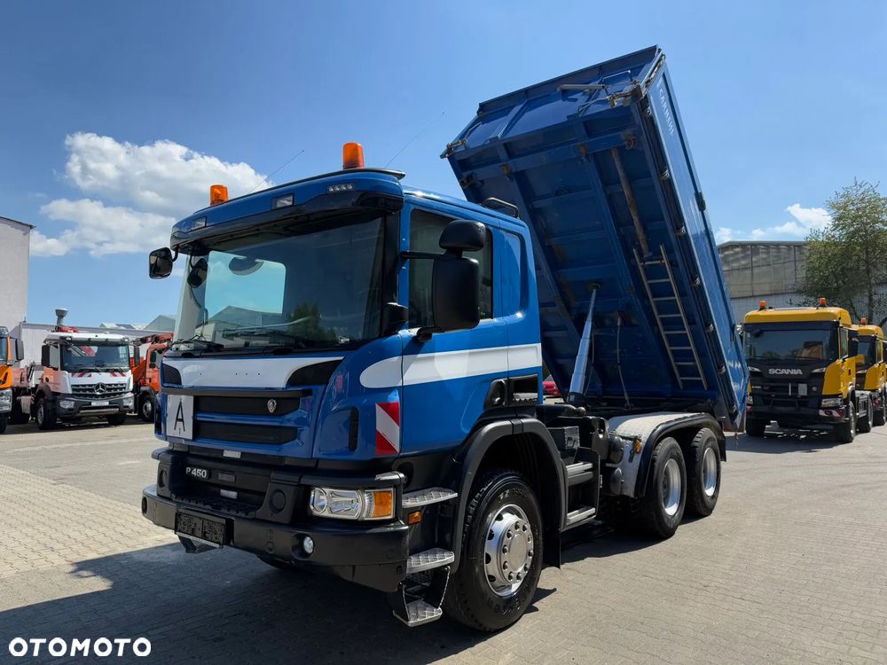 Scania P450 6x4 EURO6 WYWROTKA TRÓJSTRONA DAUTEL - 11