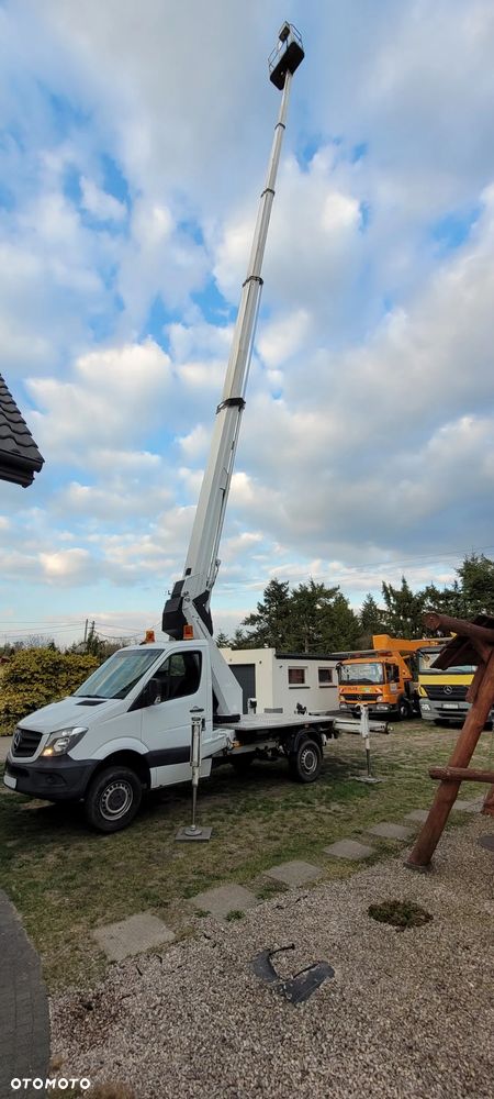 Mercedes-Benz Sprinter 229 000 netto podnośnik koszowy zwyżka 27 m Ruthmann TB 270 - 10