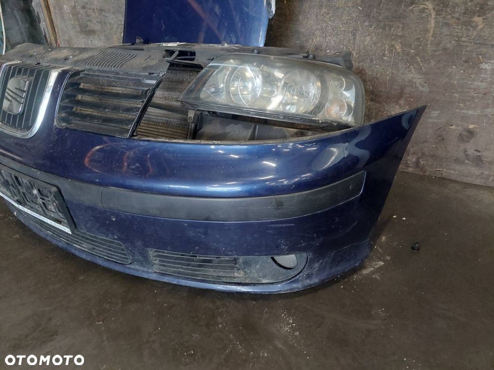 KOMPLETNY PRZÓD MASKA ZDERZAK PAS PRZEDNI LAMPY SEAT ALHAMBRA MK1 LIFT LB5N - 5