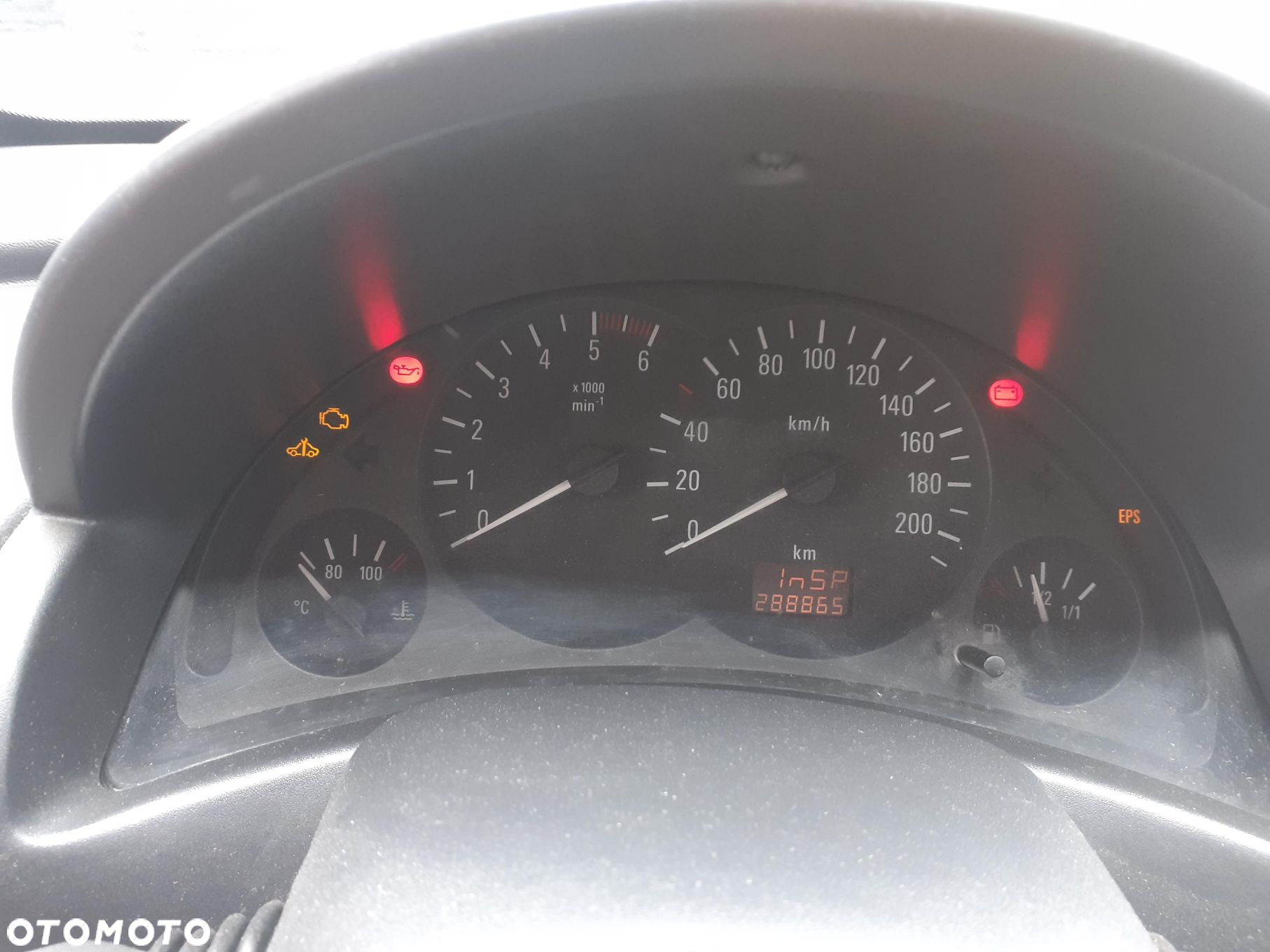 LICZNIK OPEL CORSA C (X01) 1.7 DI - Y 17 DTL 09166808FB - 8
