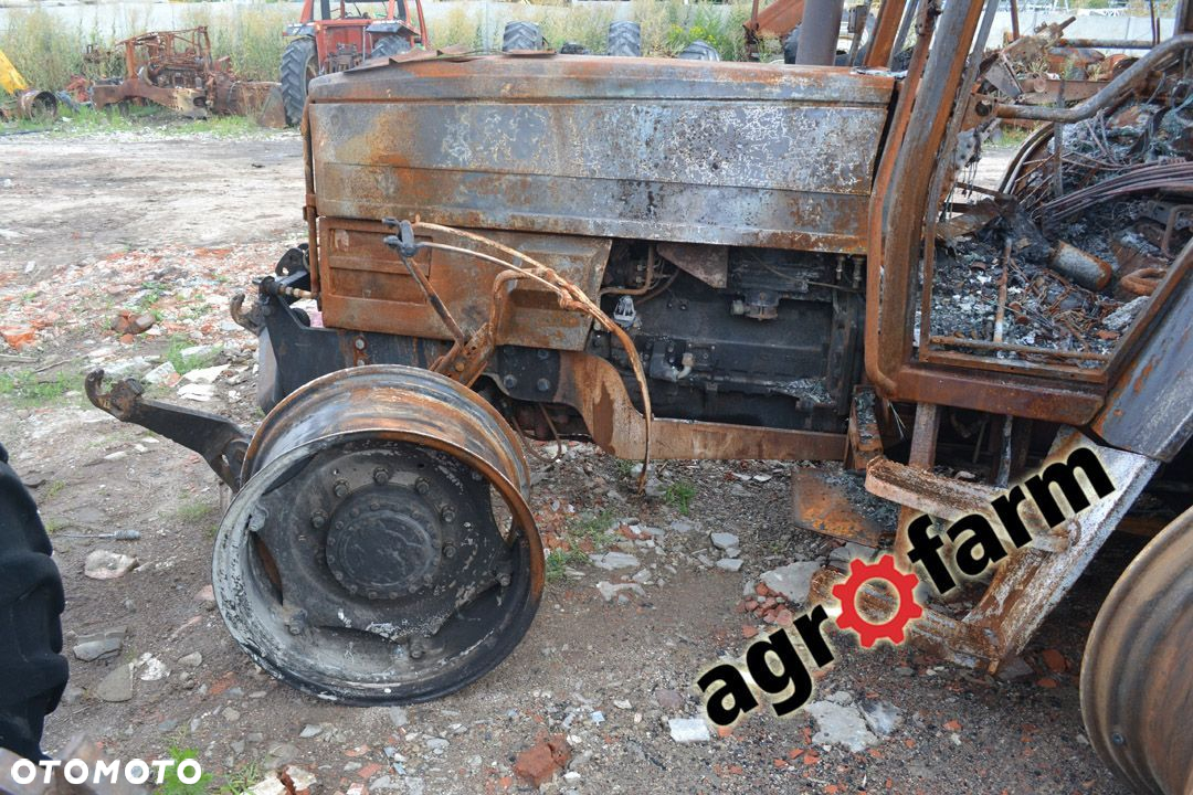 Massey ferguson części używane 6180 6170 6160 6190 oś most silnik skrzynia zwolnica zębatka obudowa - 5