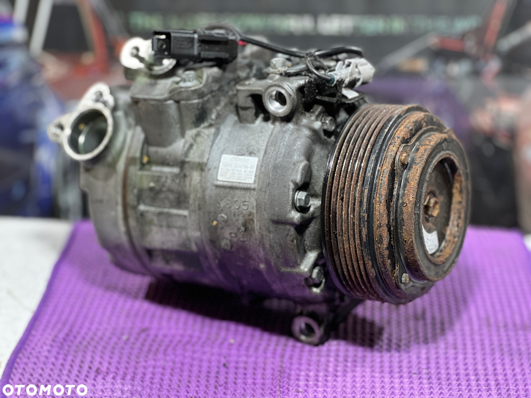 BMW E60 E61 E63 E64 LCI LIFT N53B30A  KOMPRESOR SPRĘŻARKA KLMATYZACJI 6961621 - 2
