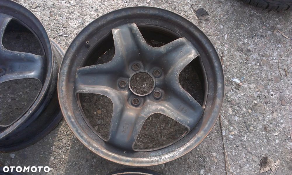 17” - felgi STRUKTURALNE - 5x114,3 / 5x115 - Hyundai Kia Mazda Toyota Mitsubishi , Renault Nissan Dacia Opel Astra Mokka - Oryginał: GERMANY - Stalowe 5x114,3 , r17 cali - 5