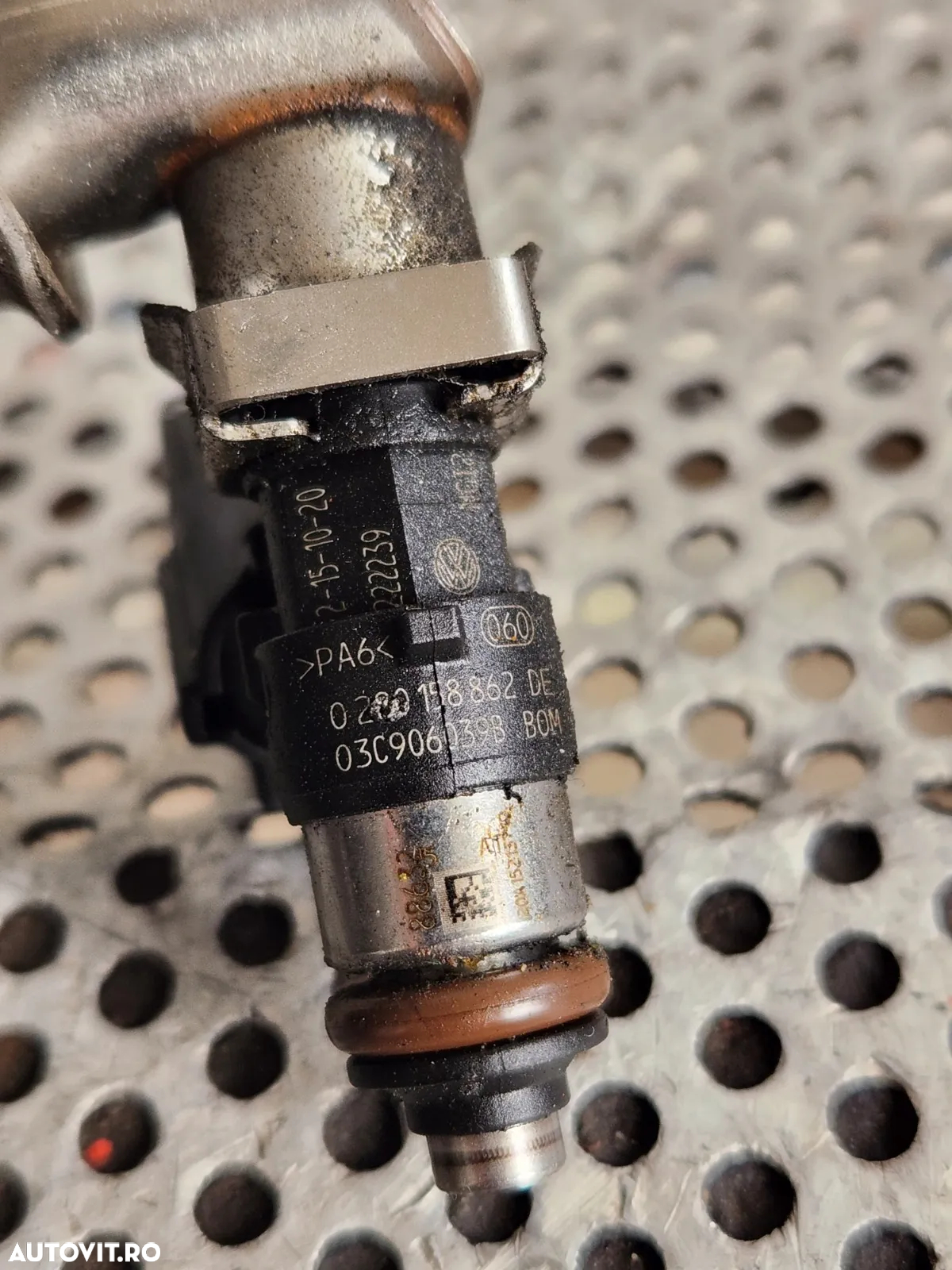 Injectoare Injector Rampa Injectie Vw Seat Skoda 1.0 TGI TFSI TSI Benzina DBY DKR Vw T Roc T Cross - 6