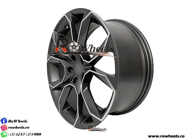 Jante SKODA Model VRS 19 R19 Gunmetal Machined Face - 3