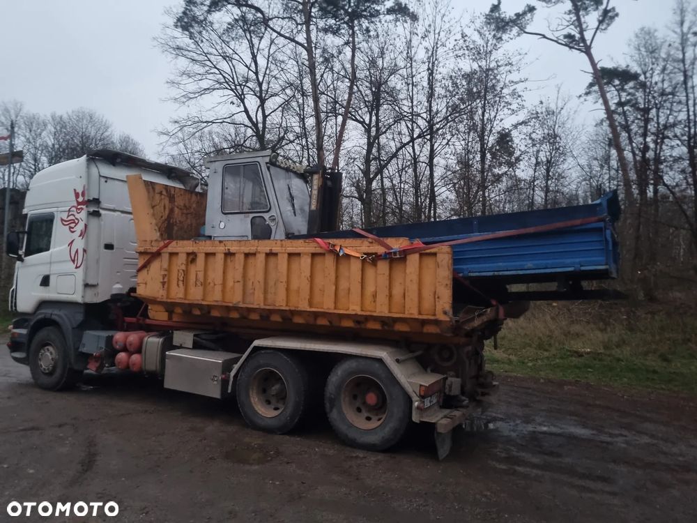 zabudowa hakowa scania 6x2 meiller kontener wywrot - 2