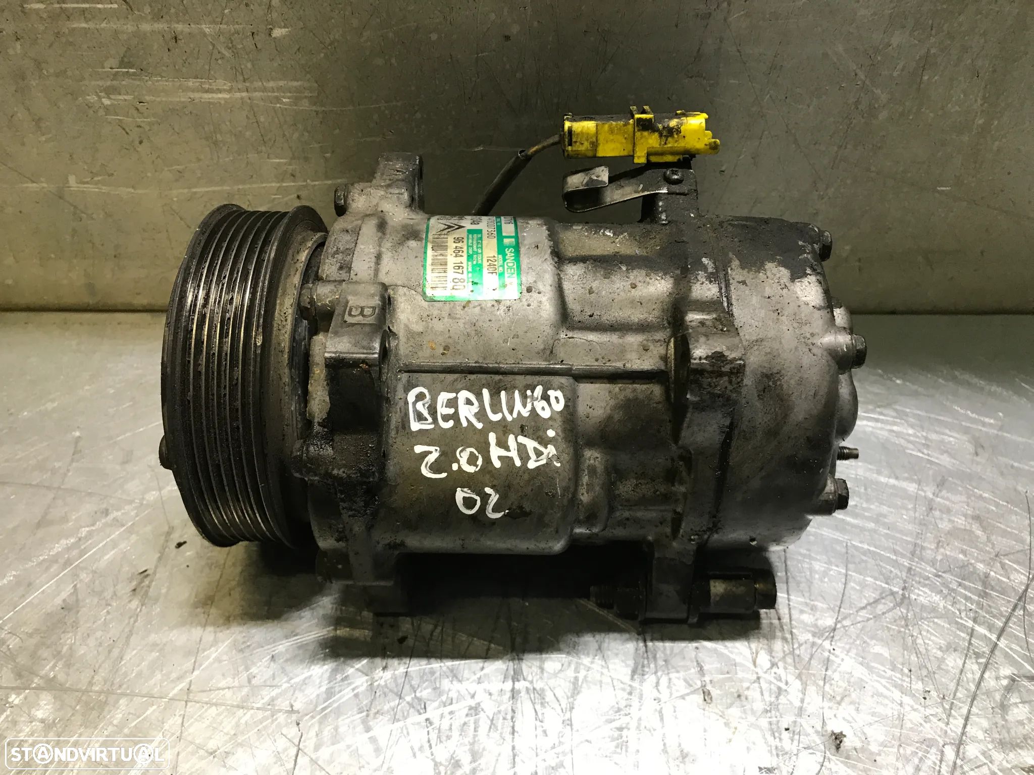 COMPRESSOR AC PEUGEOT / CITROEN 2.0HDI 9646416780 - 1