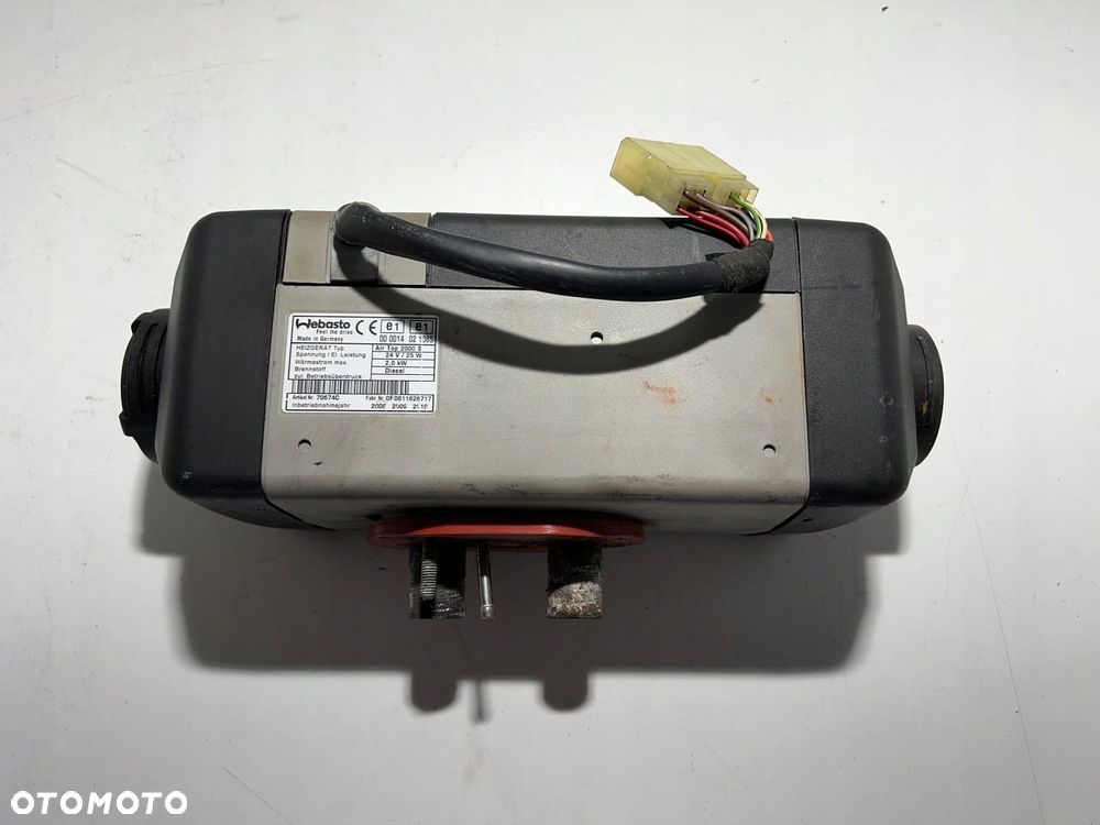 Webasto Ogrzewanie Postojowe 24V 2,0 KW Eurocargo