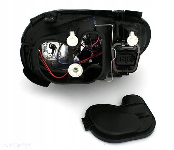 Lampy Reflektory + HALOGEN VW GOLF IV 4 BLACK - 2
