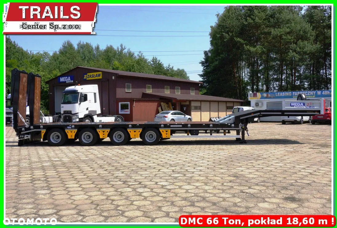 Inny Niska podłoga 4-osie, rozciągana dł. 18,60 m,  własne PTO, NAJAZDY HYDRAULICZNE. !!! - 14