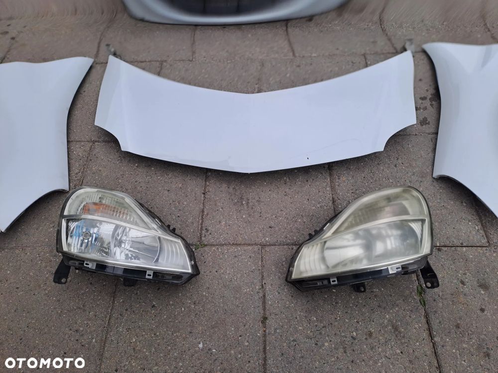 Renault Modus Lift 2008-2013r. zderzak przedni kompletny kod lakieru OV369 inne - 4