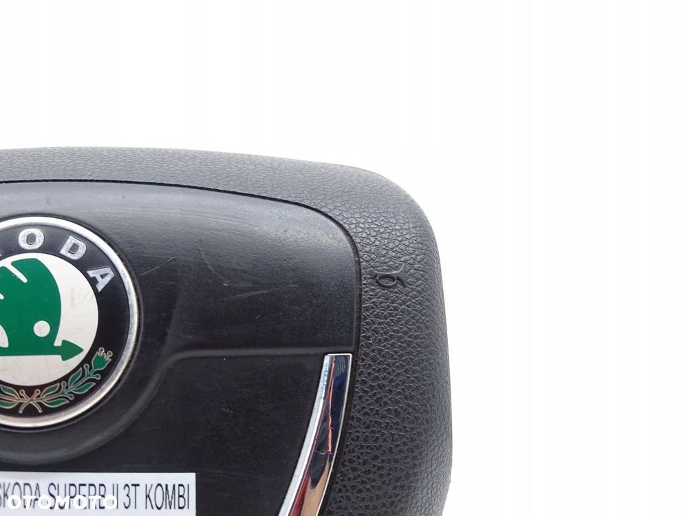 PODUSZKA POWIETRZNA AIRBAG KIEROWCY SKODA SUPERB II 2 3T 1Z0880201AK - 5