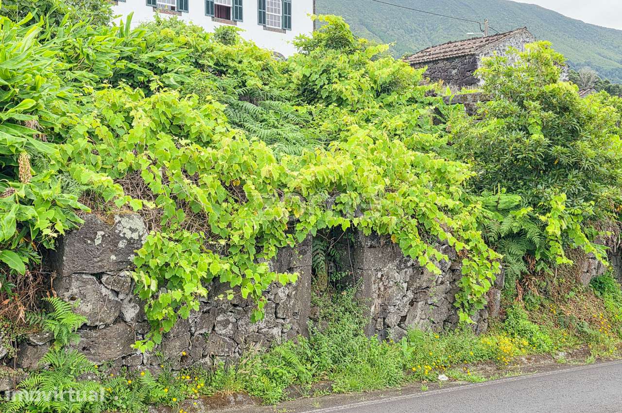 Terreno Urbano com Ruína e Vista Mar em São Roque do Pico - Grande imagem: 5/17