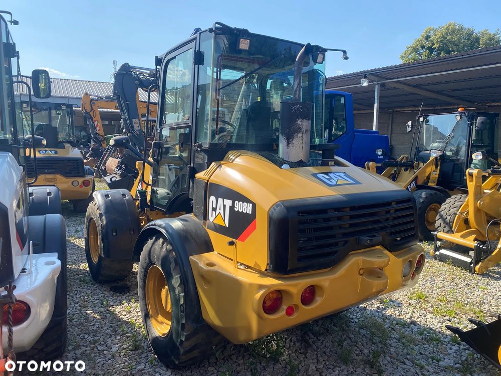 Caterpillar CAT 908H, ŁYŻKA OTWIERANA + WIDŁY, BEZ DPF-A, Z NIEMIEC, SUPER UTRZYMANA - 3