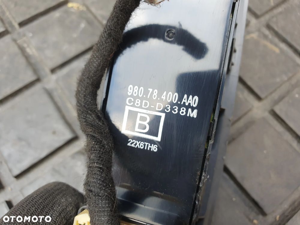 PANEL PRZEŁĄCZNIKÓW SZYB STRONA LEWA MITSUBISHI COLT 98078.400.AA0  CABRIO - 3