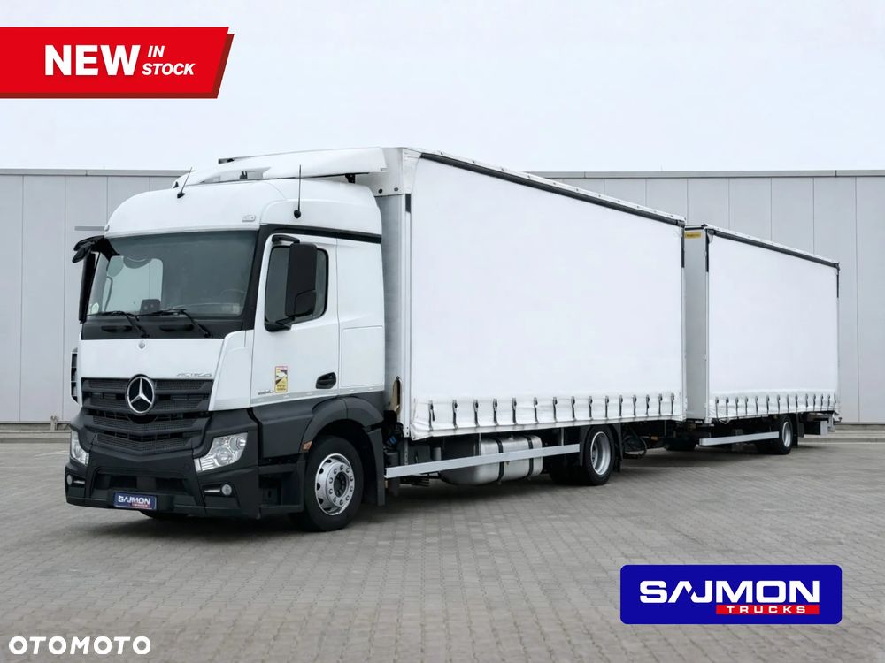 Mercedes-Benz ACTROS 1830 / ZESTAW TANDEM 120 M3 / PRZEJAZDOWY / 7,75 M + 7,75 M / SALON PL - 1