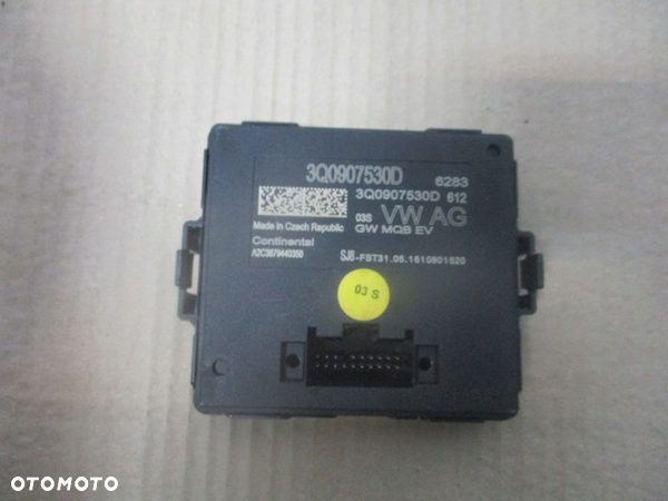 MODUŁ STEROWNIK GATEWAY AUDI VW SEAT 3Q0907530D 2016