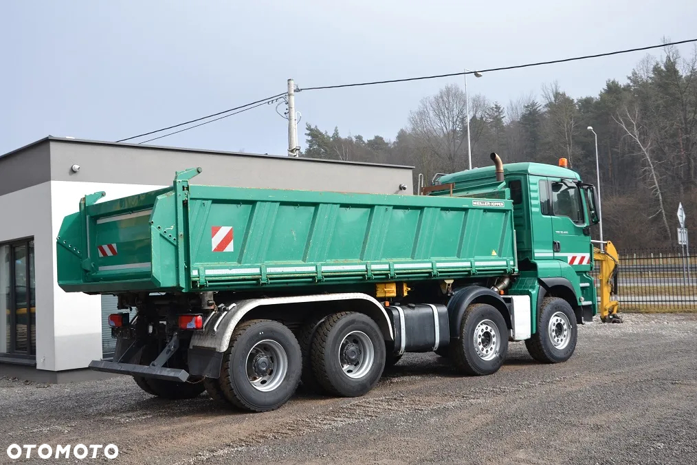 MAN TGS 35 480, BORDMATIC, MANUAL, WYWROTKA KIPER MEILLER,8X4 - 11