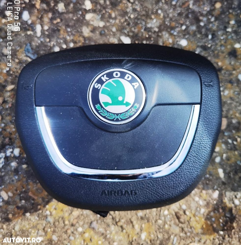 Kit Airbag si plansa bord SKODA SUPERB 2 an 2008-2013 - 3