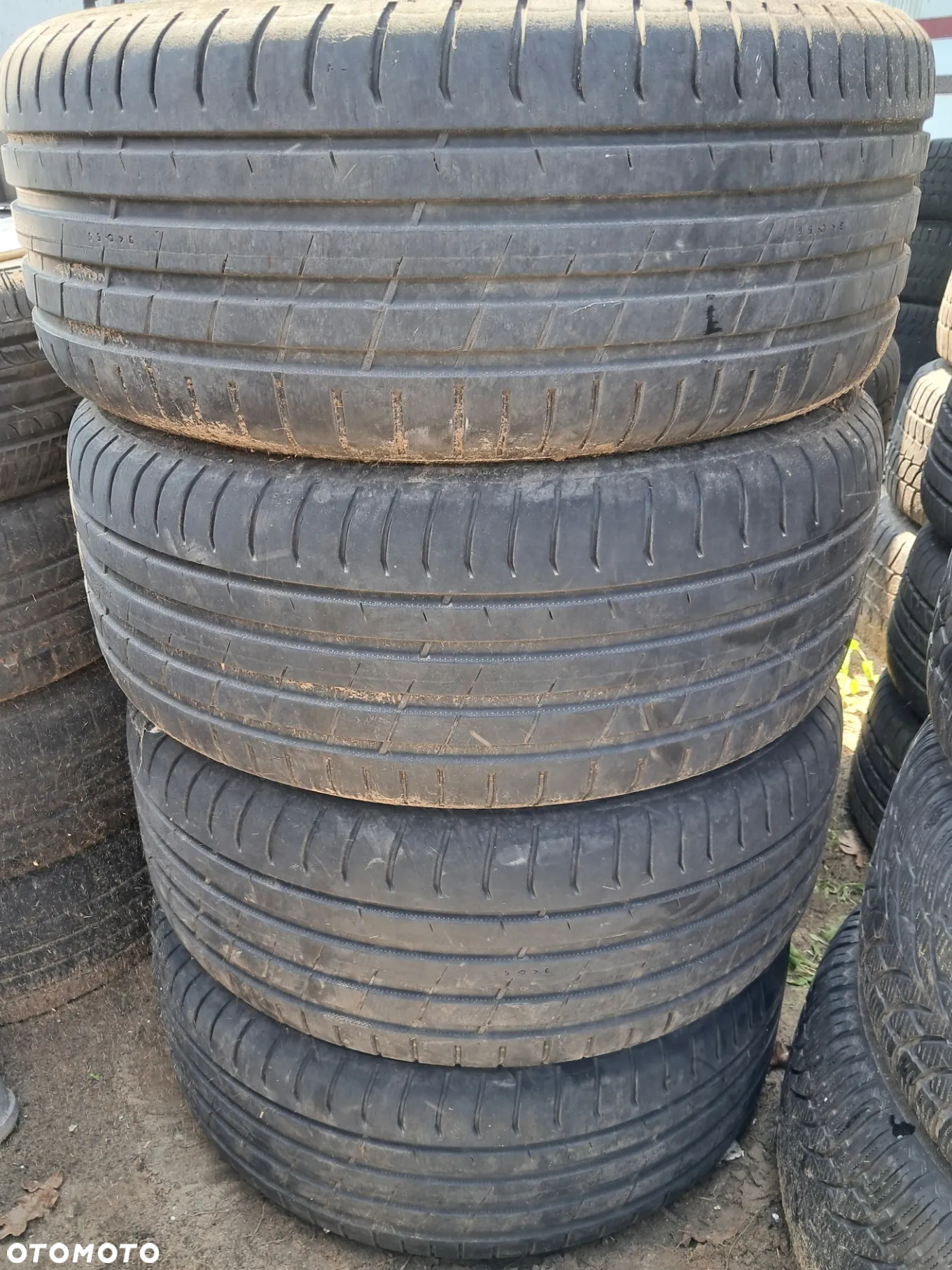 Koła 18 Cali 245/50 Felgi Czarne Aluminiowe Alufelgi Opony LATO 21r. BMW GT F01 F06 F07 F12 F13 - 2