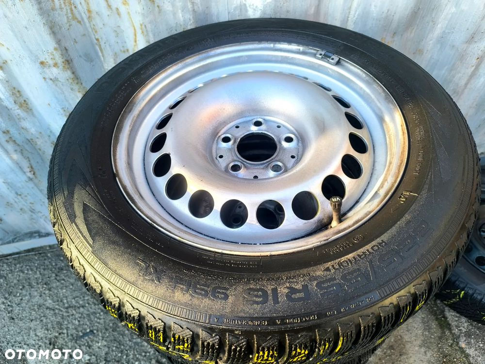 5x112 Koła Zimowe Zima Felgi Stalowe Stal 16 MECEDES E KLASA W210 W211 W212 AUDI A4 B8 B9 6mm Legnica ALU-RAD 225/55 - 1
