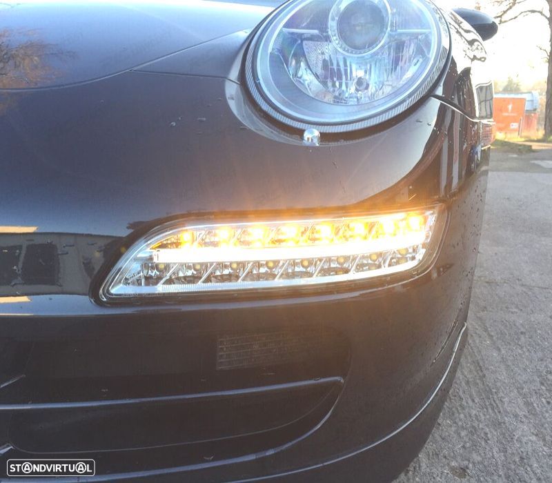 KIT CONJUNTO LUZ DIURNA + PISCA PORSCHE CARRERA 997 - 2