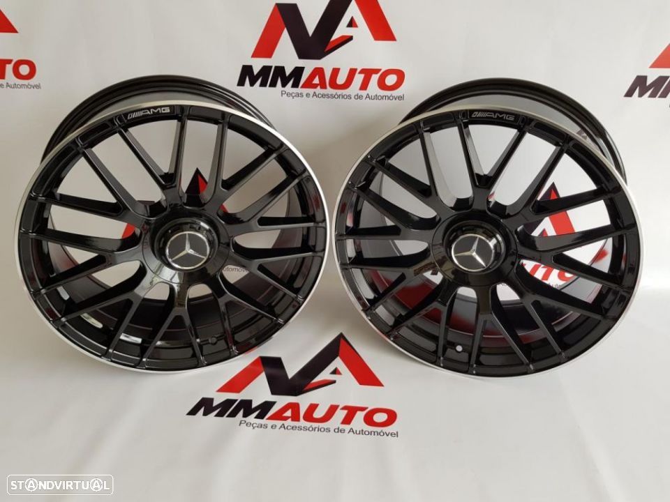 Jantes Mercedes C63S Black 19 - 2