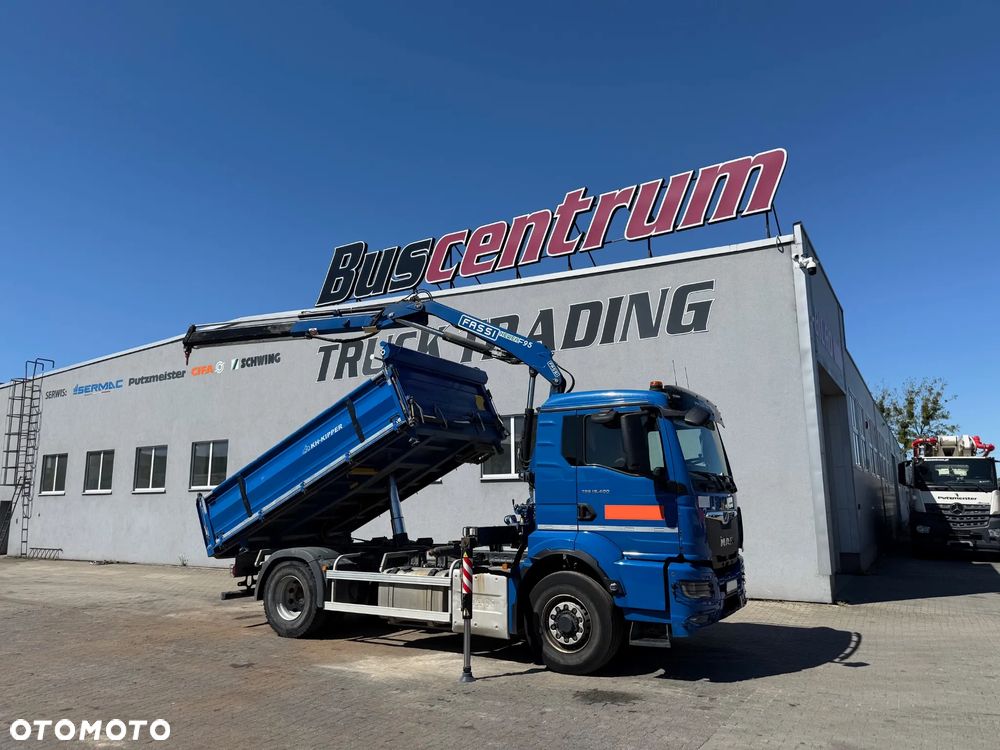 MAN TGS 18.400 4x4 Hydrodrive / KH-Kipper / HDS Fassi F95B - 7