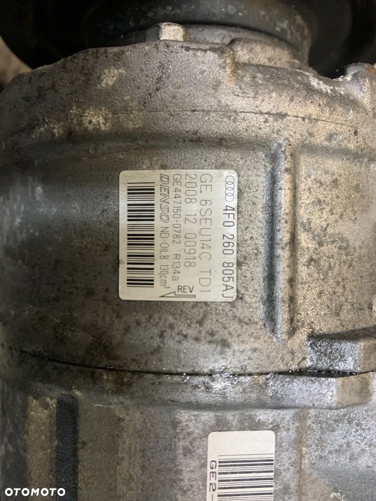 sprężarka klimatyzacji 4F0260805AJ A6 C6 FL Lift 2.7 TDI - 5
